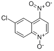 6-CHLORO-4-NITROQUINOLINE-1-OXIDE Struktur