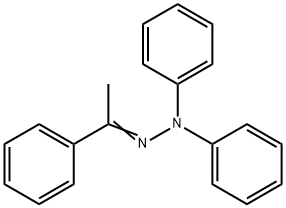アセトフェノンジフェニルヒドラゾン 化學構(gòu)造式