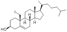 19-IODOCHOLESTEROL Struktur