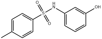 N-(m-hydroxyphenyl)-p-toluenesulphonamide Struktur