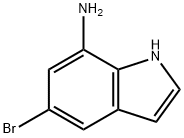 7-AMINO-5-BROMOINDOLE Struktur