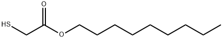 nonyl mercaptoacetate Struktur