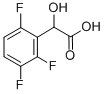 2,3,6-TRIFLUOROMANDELIC ACID Struktur