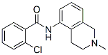 2-Chloro-N-(1,2,3,4-tetrahydro-2-methylisoquinolin-5-yl)benzamide Struktur