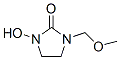 2-Imidazolidinone, 1-hydroxy-3-(methoxymethyl)- (9CI) Struktur