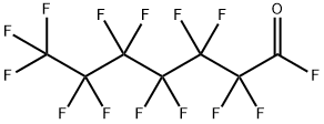 PERFLUOROHEPTANOYL FLUORIDE Struktur