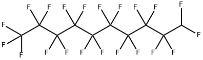 1H-PERFLUORODECANE Struktur