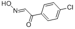 1-(4-Chlorophenyl)-2-(hydroxyimino)ethanone Struktur