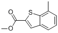 7-METHYL-BENZO[B]THIOPHENE-2-CARBOXYLIC ACID METHYL ESTER Struktur