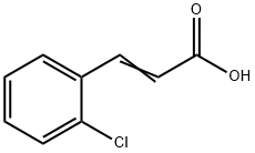 2-Chlorocinnamic acid Struktur