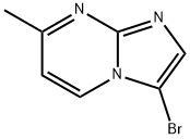 3-BROMO-7-METHYLIMIDAZO[1,2-A]PYRIMIDINE Struktur