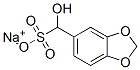 sodium alpha-hydroxy-3,4-methylenedioxytoluene-alpha-sulphonate Struktur