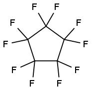 decafluorocyclopentane  Struktur