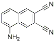 5-aMino-2,3-dicyanonaphthalene Struktur