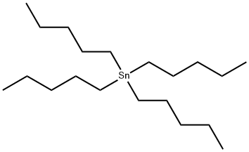 TETRA-N-PENTYLTIN Struktur