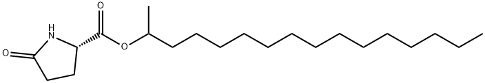 1-methylpentadecyl 5-oxo-L-prolinate Struktur