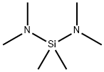 Bis(dimethylamino)dimethylsilane Struktur