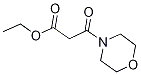 3-Morpholin-4-yl-3-oxo-propionic acid ethyl ester Struktur