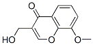 3-(Hydroxymethyl)-8-methoxychromone Struktur