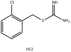 {AMINO[(2-CHLOROBENZYL)THIO!METHYLIDENE}AMMONIUM CHLORIDE, 97 Struktur