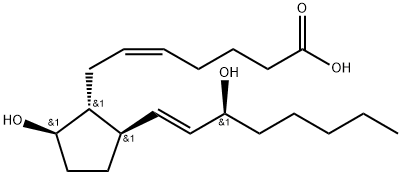 11-DEOXY PROSTAGLANDIN F2BETA Struktur