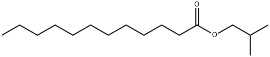 LAURIC ACID ISOBUTYL ESTER Struktur