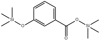 3-(Trimethylsiloxy)benzoic acid trimethylsilyl ester Struktur