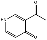 4(1H)-Pyridinone, 3-acetyl- (9CI) Struktur