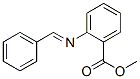 methyl [(phenylmethylene)amino]benzoate Struktur