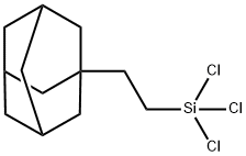 ADAMANTYLETHYLTRICHLOROSILANE Structure