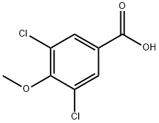 3,5-DICHLORO-4-METHOXYBENZOIC ACID Struktur