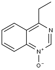 4-Ethylquinazoline 1-oxide Struktur