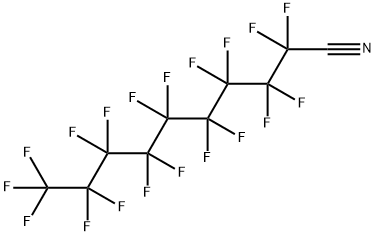 PERFLUORODECANONITRILE Struktur