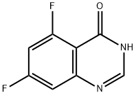 5,7-DIFLUOROQUINAZOLIN-4(3H)-ONE Struktur