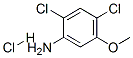 2,4-Dichloro-5-methoxyaniline hydrochloride Struktur