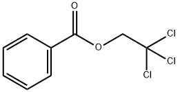 Benzoic acid 2,2,2-trichloroethyl ester Struktur