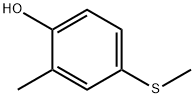 4-METHYLTHIO-ORTHO-CRESOL Struktur