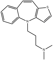 Tienopramine Struktur