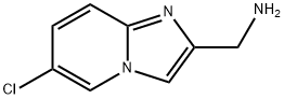 IMidazo[1,2-a]pyridine-2-MethanaMine, 6-chloro- Struktur