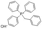 BENZYL TRIPHENYL PHOSPHONIUM HYDROXIDE Struktur