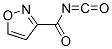 3-Isoxazolecarbonylisocyanate(9CI) Struktur