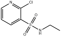 2-chloro-N-ethylpyridine-3-sulfonamide Struktur