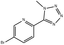 5-BROMO-2-(1-METHYL-1H-TETRAZOL-5-YL)-PYRIDINE
 price.