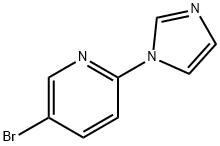 5-BROMO-2-IMIDAZOL-1-YL-PYRIDINE Struktur