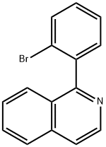 1-(2-broMophenyl)isoquinoline Struktur