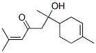 6-Hydroxy-2-methyl-6-(4-methyl-3-cyclohexen-1-yl)-2-hepten-4-one Struktur