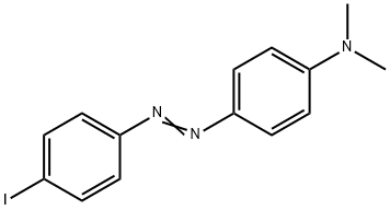 4'-IODO-4-DIMETHYLAMINOAZOBENZENE Struktur