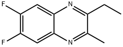 Quinoxaline, 2-ethyl-6,7-difluoro-3-methyl- (9CI) Struktur