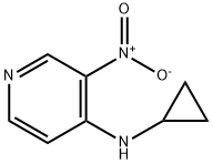 4-(CYCLOPROPYLAMINO)-3-NITROPYRIDINE Struktur