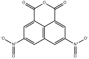 3,6-DINITRO-1,8-NAPHTHALENEDICARBOXYLICANHYDRIDE Struktur